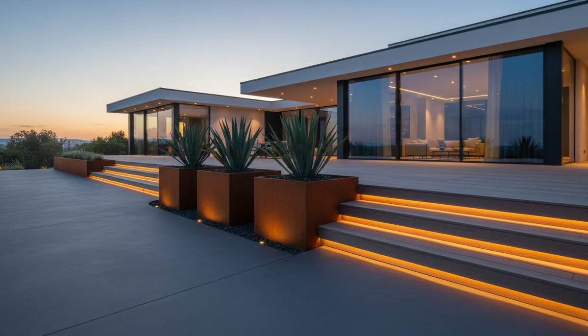 Aménagement extérieur moderne : idées, matériaux et budget 2026